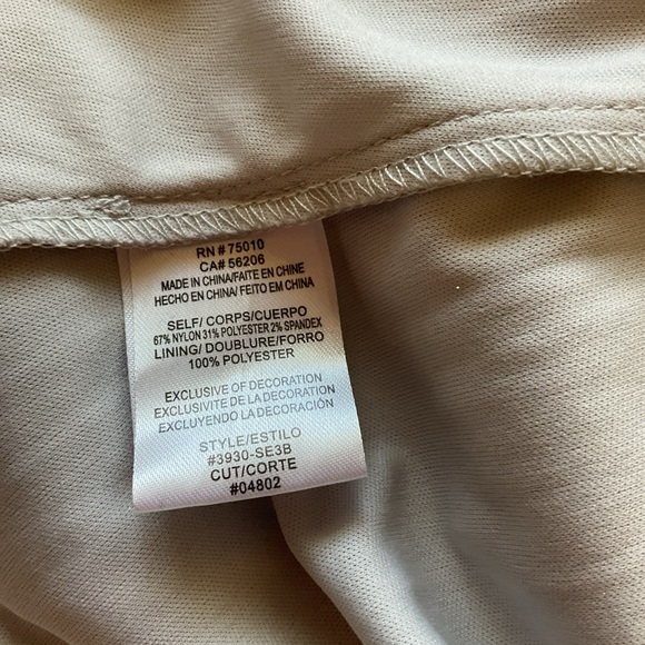 City Triangle Womens Gray Sleeveless Side Slit Rhinestone Lace Maxi Dress Size 7 - Picture 12 of 15